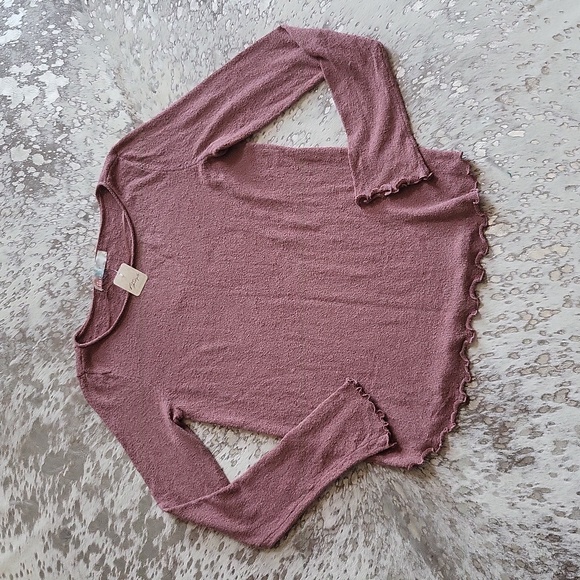 Free People Beach Textured Pull Over Sweater SzXL NWT - Picture 1 of 7